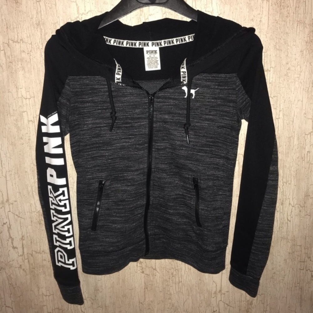 Vs zip-up hoodie